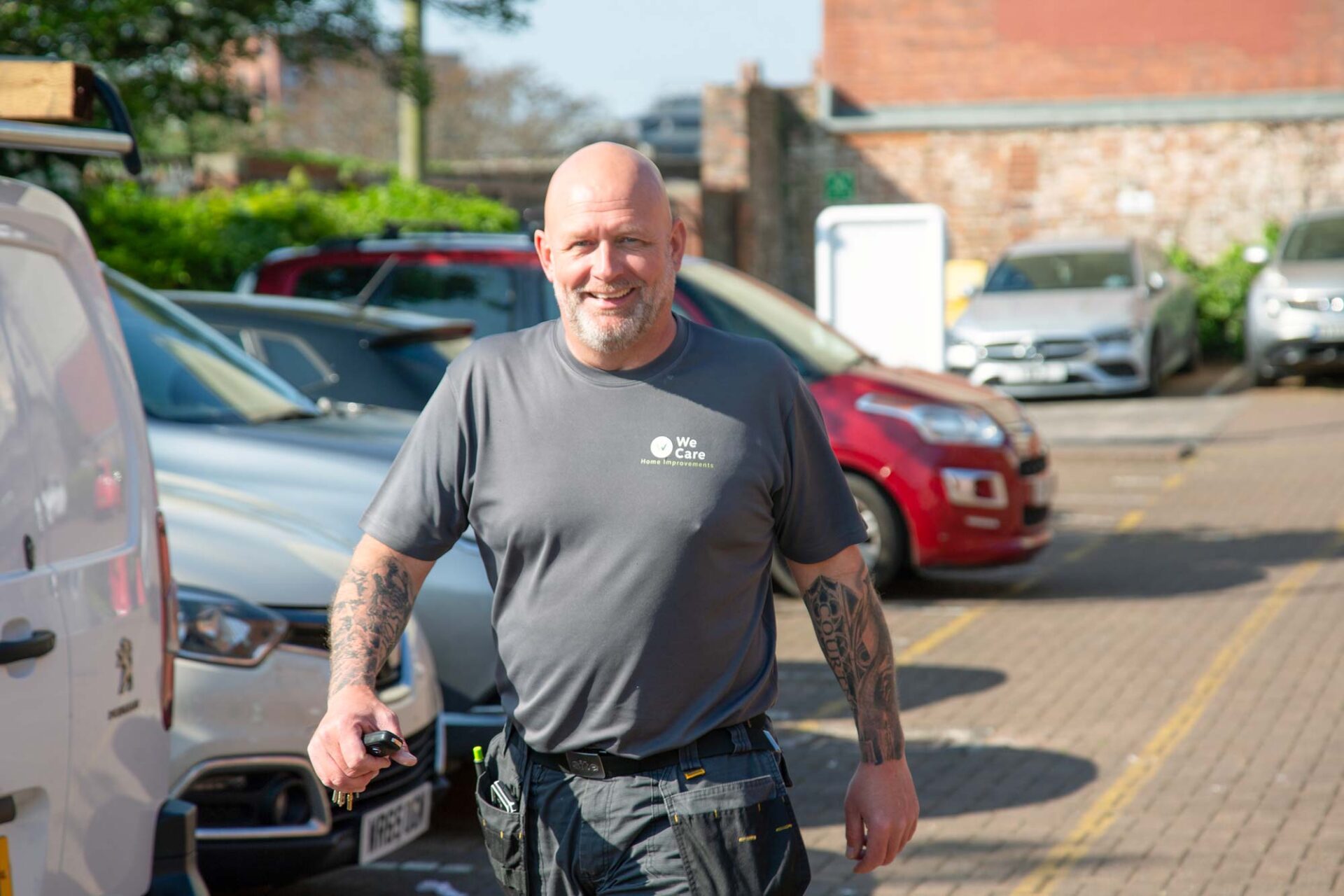 WECR team member at work